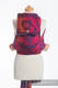 Mei Tai carrier Mini with hood/ jacquard twill / 100% cotton / WARM HEARTS WITH CINNAMON  #babywearing
