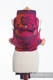 Mei Tai carrier Toddler with hood/ jacquard twill / 100% cotton / WARM HEARTS WITH CINNAMON  #babywearing