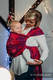 Żakardowa chusta do noszenia dzieci, bawełna - GORĄCE SERCA Z CYNAMONEM - rozmiar M #babywearing