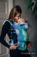 Ergonomic Carrier, Baby Size, jacquard weave 100% cotton - DRAGON GREEN & BLUE - Second Generation #babywearing