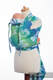 WRAP-TAI carrier Mini with hood/ jacquard twill / 100% cotton / DRAGON GREEN & BLUE  #babywearing