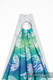 Ringsling, Jacquard Weave (100% cotton) - DRAGON GREEN & BLUE - long 2.1m (grade B) #babywearing