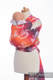 WRAP-TAI carrier Toddler with hood/ jacquard twill / 100% cotton / DRAGON ORANGE & RED #babywearing