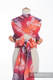 WRAP-TAI carrier Mini with hood/ jacquard twill / 100% cotton / DRAGON ORANGE & RED #babywearing