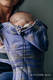 Nosidełko Ergonomiczne z tkaniny żakardowej 100% bawełna , Toddler Size, ŚLIWKOWA KORONKA - Druga Generacja (drugi gatunek) #babywearing