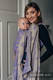 Baby Wrap, Jacquard Weave (100% cotton) - PLUM LACE - size M #babywearing