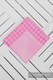 Kocyk Tkany (100% bawełna) - Różowy #babywearing