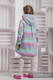 Mantel für  Mädchen - Größe 122 - LITTLE HERRINGBONE IMPRESSION und Blau #babywearing