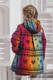Mantel für  Mädchen - Größe 128 - RAINBOW LACE DARK und Schwarz #babywearing