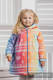 Girls Coat - size 116 - RAINBOW LACE with Blue (grade B) #babywearing