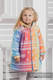 Girls Coat - size 134 - RAINBOW LACE with Blue (grade B) #babywearing