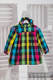 Girls Coat - size 128 - DIAMOND PLAID with Black #babywearing