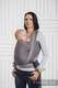 Fular, tejido Herringbone (100% algodón) - LITTLE HERRINGBONE NEGRO - talla XS #babywearing