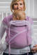 Nosidełko dla dzieci WRAP-TAI MINI, 100% bawełna, splot jodełkowy, z kapturkiem, MAŁA JODEŁKA PURPUROWA  #babywearing