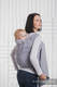 WRAP-TAI Tragehilfe Toddler mit Kapuze/ Fischgrätmuster / 100% Baumwolle / LITTLE HERRINGBONE GRAU  #babywearing