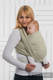 Fular, tejido Herringbone (100% algodón) - LITTLE HERRINGBONE OLIVE GREEN - talla XS #babywearing