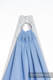 Ringsling, Herringbone Weave (100% cotton) - LITTLE HERRINGBONE BLUE - long 2.1m #babywearing