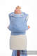 WRAP-TAI portabebé Mini con capucha/ tejido espiga/100% algodón/ LITTLE HERRINGBONE AZUL #babywearing