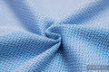 Baby Wrap, Herringbone Weave (100% cotton) - LITTLE HERRINGBONE BLUE - size M (grade B) #babywearing