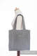 Shoulder bag made of wrap fabric (100% cotton) - LITTLE HERRINGBONE BLACK - standard size 37cmx37cm #babywearing