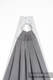 Ringsling, Herringbone Weave (100% cotton) - LITTLE HERRINGBONE BLACK  - long 2.1m #babywearing