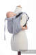 Lenny Buckle Onbuhimo baby carrier, standard size, herringbone weave (100% cotton) - LITTLE HERRINGBONE GREY   #babywearing