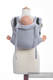 Lenny Buckle Onbuhimo baby carrier, Toddler size, herringbone weave (100% cotton) - LITTLE HERRINGBONE GREY   #babywearing