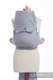Mei Tai carrier Mini with hood/ herringbone twill / 100% cotton / LITTLE HERRINGBONE GREY  #babywearing