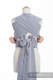 WRAP-TAI carrier Mini with hood/ herringbone twill / 100% cotton / LITTLE HERRINGBONE GREY  #babywearing