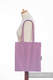 Shopping bag made of wrap fabric (100% cotton) - LITTLE HERRINGBONE PURPLE  #babywearing
