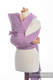 Mei Tai carrier Mini with hood/ herringbone twill / 100% cotton / LITTLE HERRINGBONE PURPLE  #babywearing