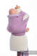 WRAP-TAI Tragehilfe Mini mit Kapuze/ Fischgrätmuster / 100% Baumwolle / LITTLE HERRINGBONE LILA  #babywearing