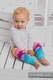 LennyLegs Long - baby leg warmers - RAINBOW LACE #babywearing