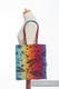 Shopping bag made of wrap fabric (100% cotton) - DRAGONFLY RAINBOW DARK #babywearing