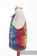 Hobo Tasche, hergestellt vom gewebten Stoff (100% Baumwolle) - DRAGONFLY RAINBOW DARK  #babywearing