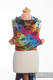 WRAP-TAI portabebé Mini con capucha/ jacquard sarga/100% algodón/ DRAGONFLY RAINBOW DARK #babywearing