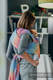 WRAP-TAI Tragehilfe Mini mit Kapuze/ Jacquardwebung / 100% Baumwolle / BIG LOVE - RAINBOW  #babywearing