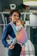Żakardowa chusta do noszenia dzieci, bawełna - BIG LOVE - TĘCZA - rozmiar L #babywearing