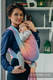 Żakardowa chusta do noszenia dzieci, bawełna - BIG LOVE - TĘCZA - rozmiar L (drugi gatunek) #babywearing