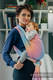 Żakardowa chusta do noszenia dzieci, bawełna - BIG LOVE - TĘCZA - rozmiar XS #babywearing