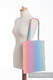 Einkaufstasche, hergestellt aus gewebtem Stoff (100% Baumwolle) - BIG LOVE - RAINBOW  #babywearing