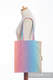 Einkaufstasche, hergestellt aus gewebtem Stoff (100% Baumwolle) - BIG LOVE - RAINBOW  #babywearing