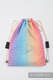 Plecak/worek - 100% bawełna - BIG LOVE - TĘCZA - uniwersalny rozmiar 32cmx43cm #babywearing