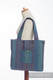 Shoulder bag made of wrap fabric (100% cotton) - BIG LOVE - SAPPHIRE - standard size 37cmx37cm #babywearing