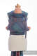 WRAP-TAI carrier Mini with hood/ jacquard twill / 100% cotton / BIG LOVE - SAPPHIRE  #babywearing