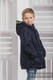 Parka Coat for Kids - size 116 - Navy Blue & Diamond Plaid #babywearing