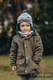 Parka Jacke für Kinder - Größe 128 - Khaki und Diamond Plaid #babywearing