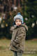 Parka Jacke für Kinder - Größe 128 - Khaki und Diamond Plaid #babywearing