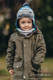 Kurtka Parka Dziecięca - rozmiar 116 - Khaki z Diamentową Kratą #babywearing