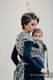 WRAP-TAI carrier Toddler with hood/ jacquard twill / 100% cotton / TIGER BLACK & BEIGE 2.0 #babywearing